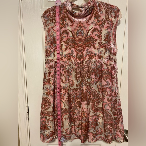 🎉NWT🎉 FREE PEOPLE All The Time Velvet Mini Dress size M - Picture 11 of 12